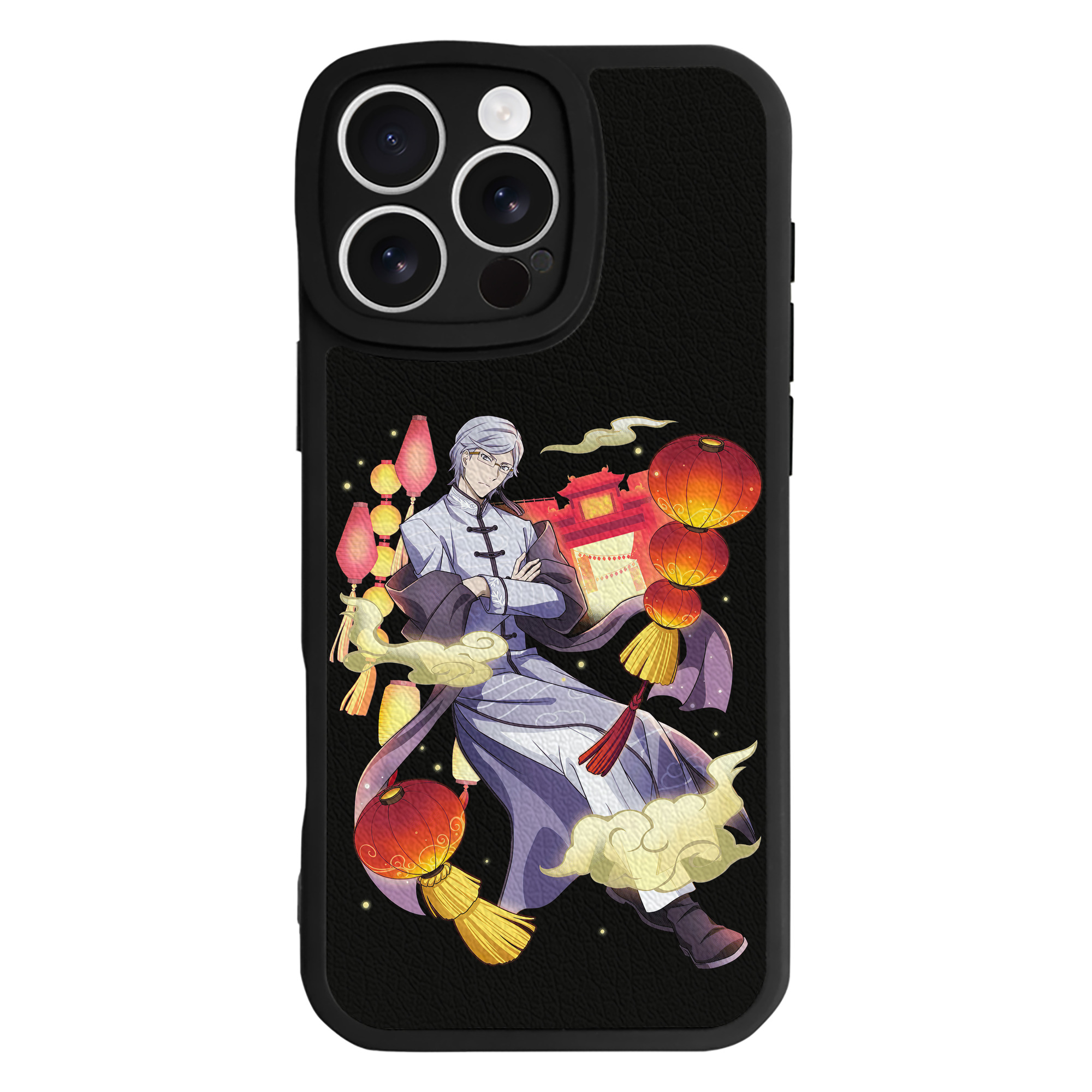 （画像用） 文豪ストレイドッグス Bungo Stray Dogs 【iPhone 16シリーズ対応】シリコンスマホケース（レザー調） 材質：シリコン